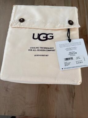 UGG Queen Sheet Set in Cream